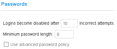 global passwords