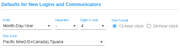 preferences logins