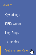 subsystem key select